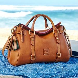 Collectible Dooney & Bourke Florentine Satchel Natural Made in the USA